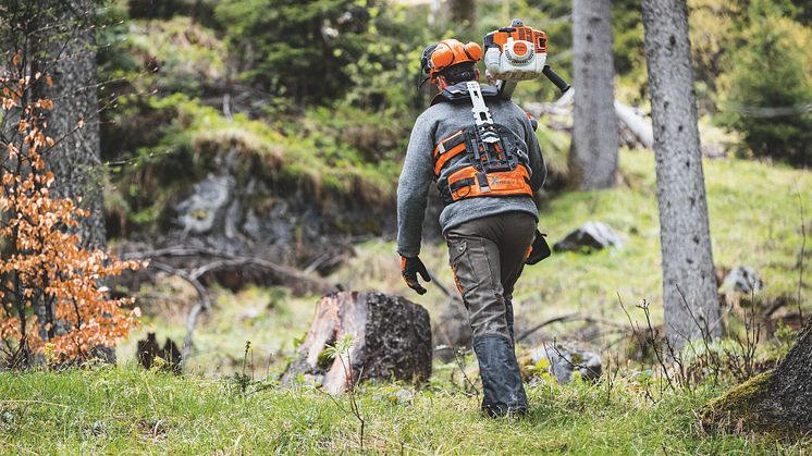 Högt tryck för STIHLs innovativa röjsele i proffsklassen