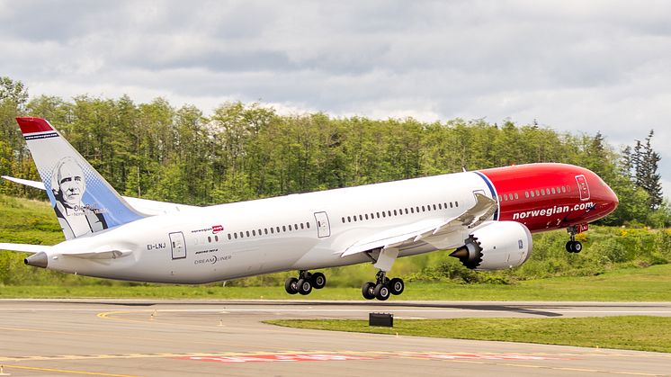 Norwegian 787 Dreamliner Kuva: Atle Straume