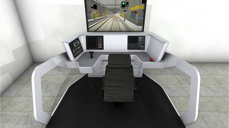 MTR Stockholm utbildar förare i körsimulator i unik satsning