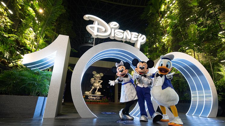 Disney-themed music extravaganza, photo spots of well-known Disney films and exclusive Disney merchandise to mark its centennial. 