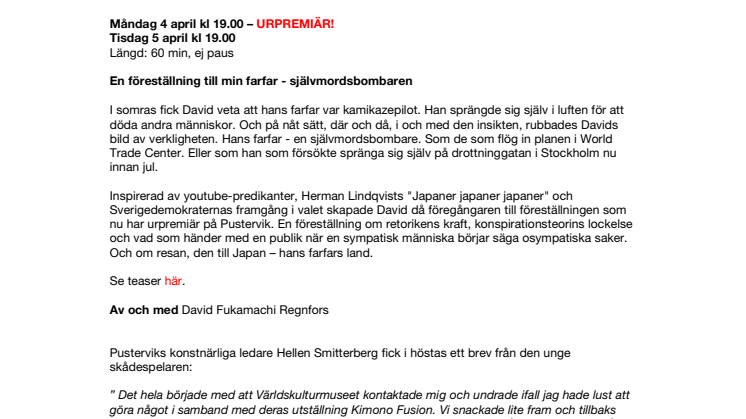 Farfar var samuraj (och dödade en massa amerikaner) [David Fukamachi Regnfors]