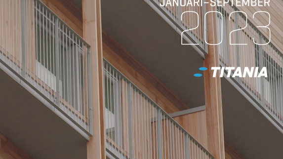 Titania delårsrapport för Q3 2023 (Fastigheten Täby Boulevard)