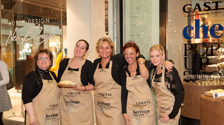Die Welt des Käses entdecken: Erster Castello® Pop-Up Store weltweit in Den Haag eröffnet  