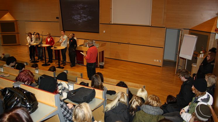 Norsjöelever besöker Campus 26 okt