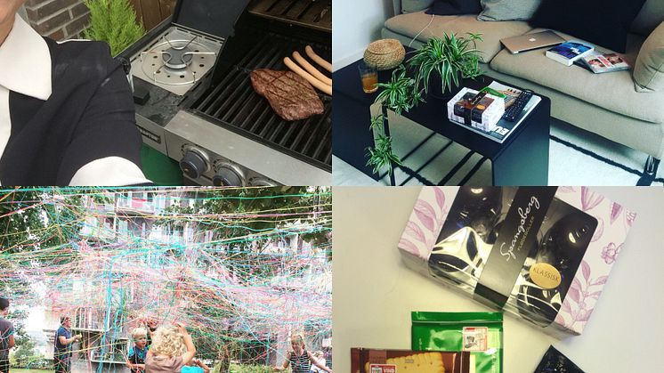 Mette Marie og hendes "nye hjem"