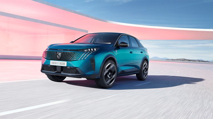 Den helt nye PEUGEOT E-3008 ser dagens lys