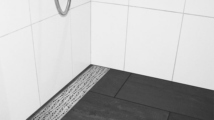 Duschränna BLÜCHER Drain MULTI design Stockholm