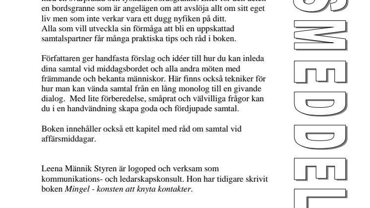 Ny bok: Den personliga retoriken av Heléne Hedqvist