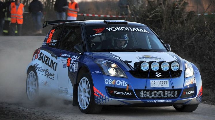 Tredje gang var lykkens gang for Kenneth Madsen og Suzuki