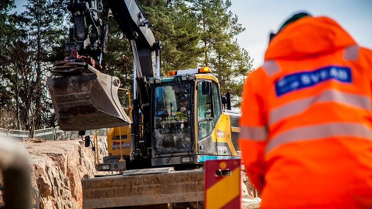 Fler projekt i Norrtälje för SVEAB Anläggning