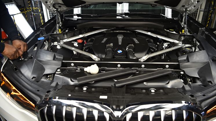 Preprodusert versjon av BMW X7