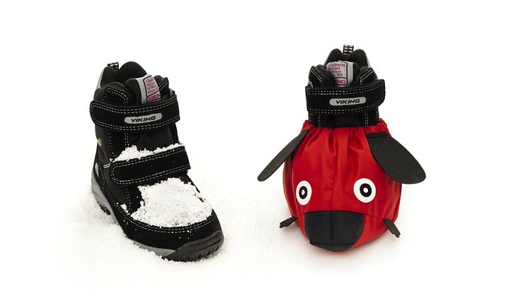 Baby Shoe Friends Hunden på skor