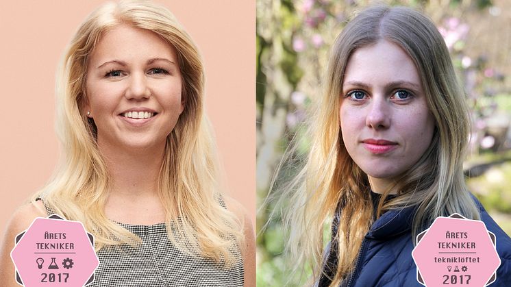 Årets Tekniker och Årets Tekniklöfte 2017 är utsedda