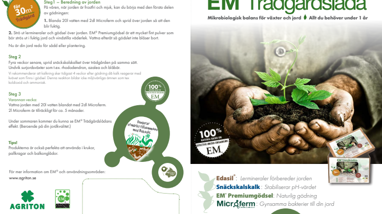 Broschyr - EM® Trädgårdslådan