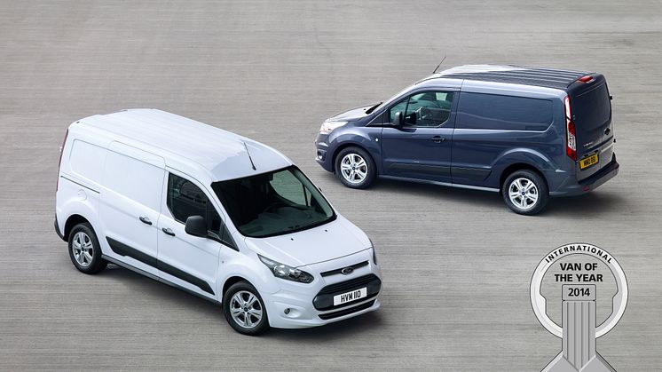 FORD TRANSIT CONNECT KÅRET TIL ’INTERNATIONAL VAN OF THE YEAR 2014’