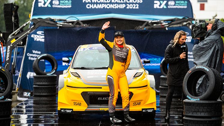 Klara Andersson debuterar i rallycross-VM