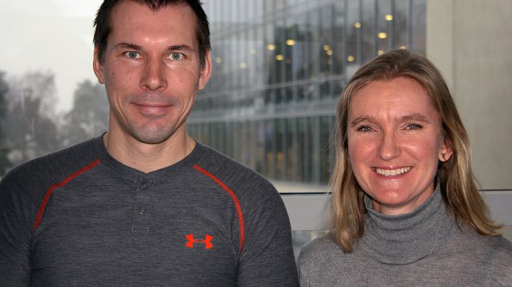 Huvudredaktörerna Kristian Daneback och Emma Sorbring.