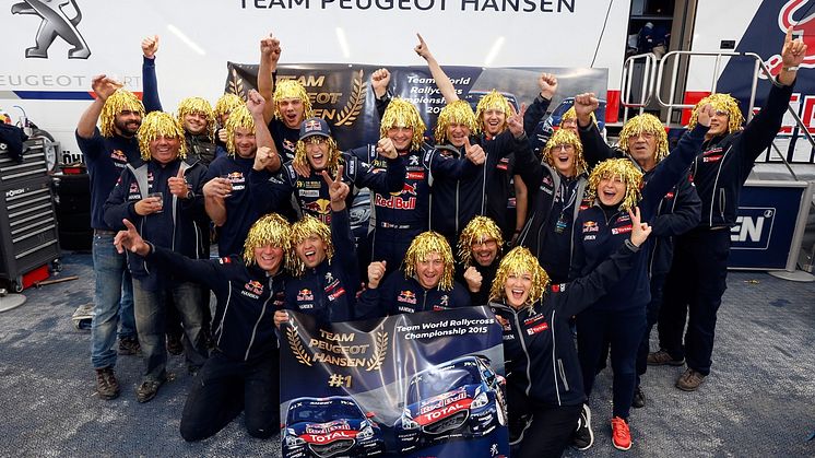 Team Peugeot Hansen körde hem VM-guldet 