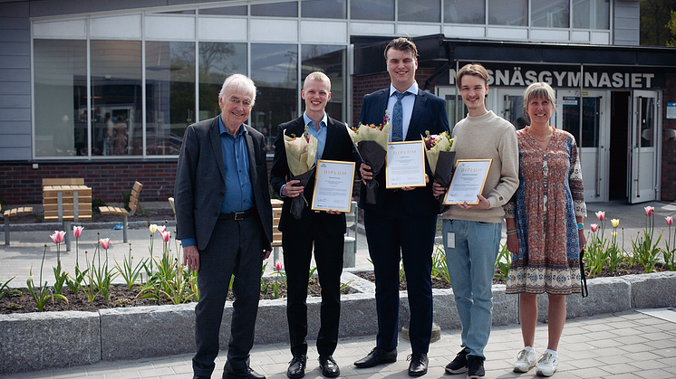 Bert-Inge Hogsved, Pontus Olsson, Alex Olsson,  Karl-Johan Söderberg och Anna Jillmyr