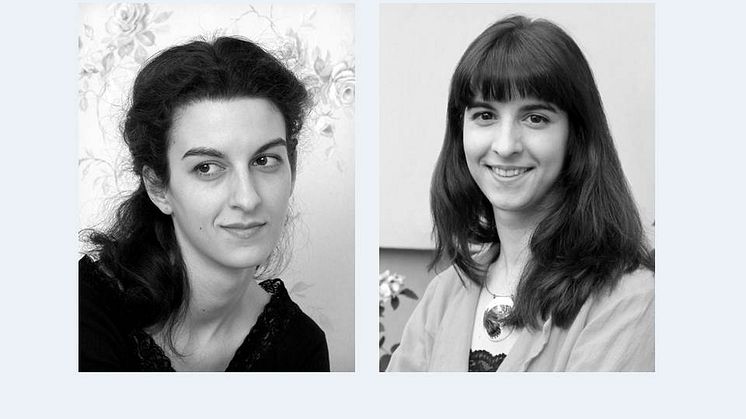 Seriesystrarna Maria och Ileana Surducan på Stockholms Internationella Seriefestival