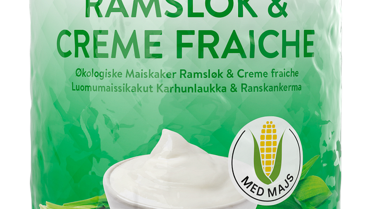 Friggs maiskaker Ramsløk & Creme Fraiche