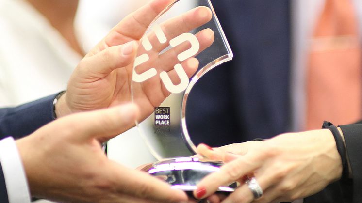 Einer der begehrten „Best Workplace Awards 2019"