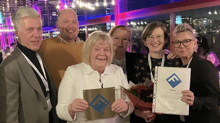Representanter från Länsgården Fastigheter AB, Marge Arkitekter och Kumla kommun.