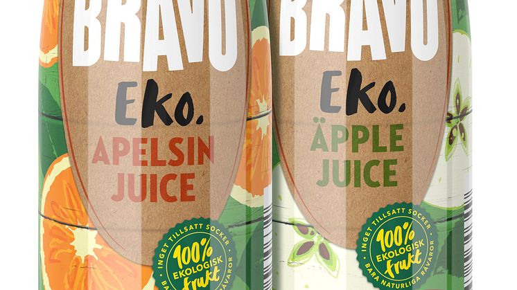 Bravo EKO kommer i två smaker och säljs på Pressbyrån. Foto: Skånemejerier