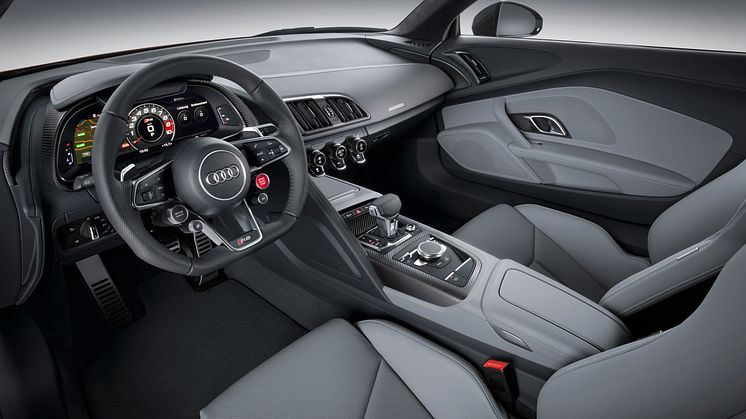 Audi R8 interior