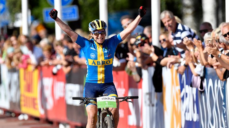 Jennie Stenerhag och Lucas Eriksson vann Cykelvasan 2016 