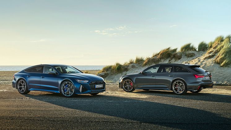 Nye performance-modeller af Audi RS 6 Avant og  RS 7 Sportback flytter barren
