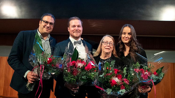 George Nikolakopoulos, Philip Engström, Anita Lindfors och Kristina Ulander