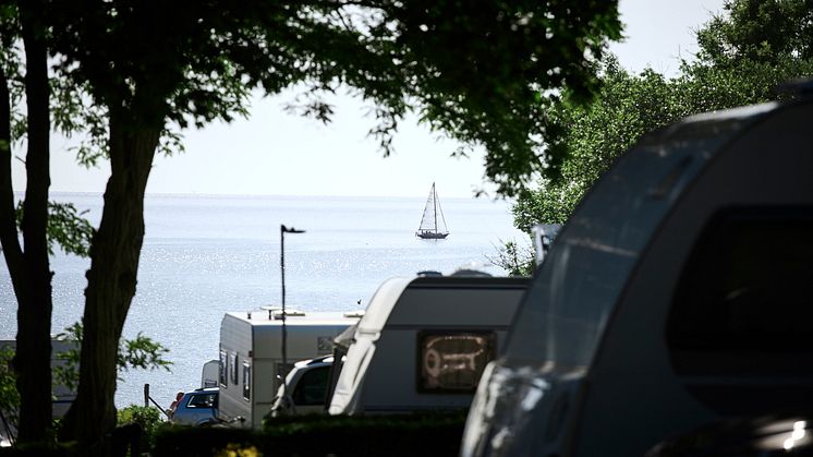 Camping for hele familien hos Grenaa Strand Camping