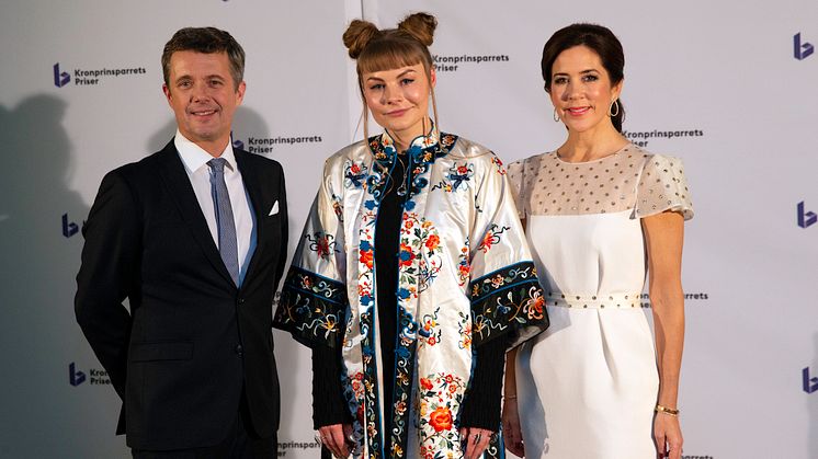 Filminstruktør Annika Berg modtog Kronprinsparrets Kulturelle Stjernedryspris 2018.