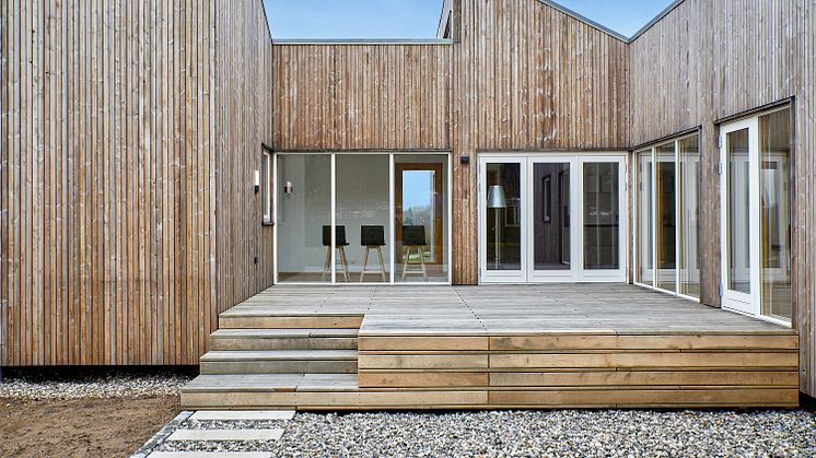 Das biologische Haus mit Kebony Fassade