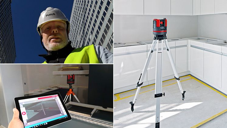 Häromdagen hjälpte Richard Lagerlöf, Purus säljare i Stockholm, Marbodal kök med mallning i 3d av tolv rostfria diskbänkar till ett flerbostadsprojekt.