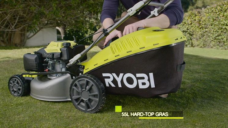 Bensindrivna gräsklippare från Ryobi 2016