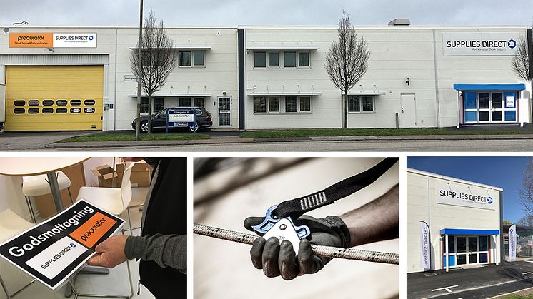 Kabingatan 7 i Malmö är centrum för Procurator Teknisk service, Fallskyddscenter och Supplies Direct.