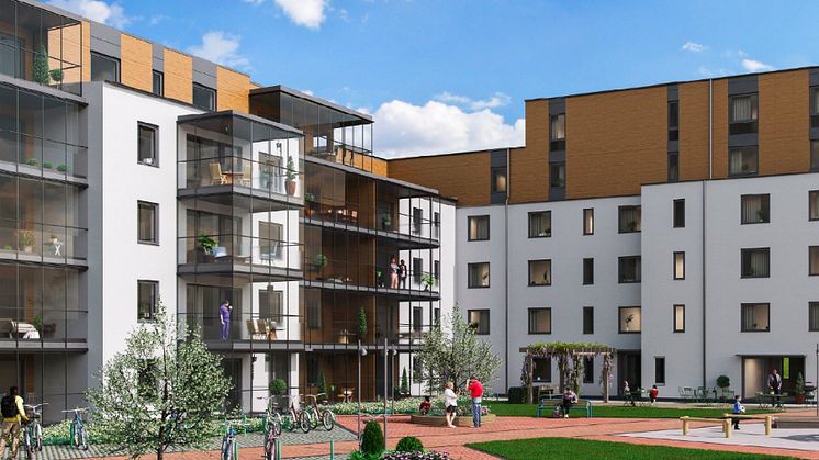 Stort intresse för Riksbyggens kommande seniorbostadsrätter i Kongahälla