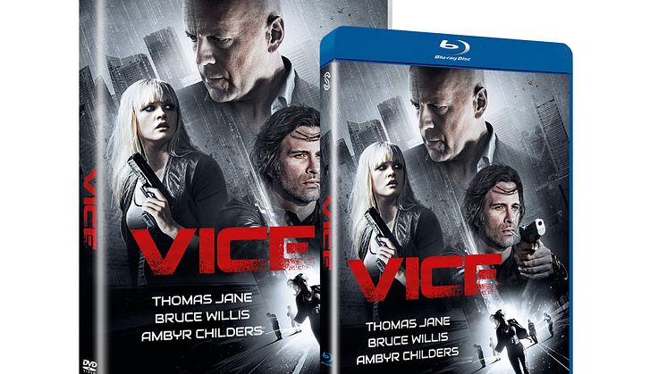 Se Bruce Willis hantera ett dystopiskt universum - Vice släpps på DVD, Blu-ray och VoD 22 juni