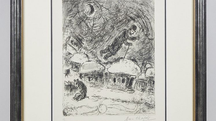 "La Vagabond", Marc Chagall