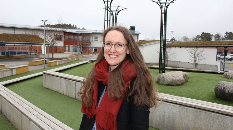Linda Lanebäck, logoped på Kollaskolan