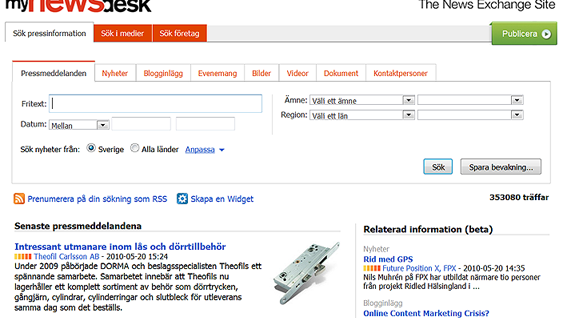 MyNewsdesk – The News Exchange Site