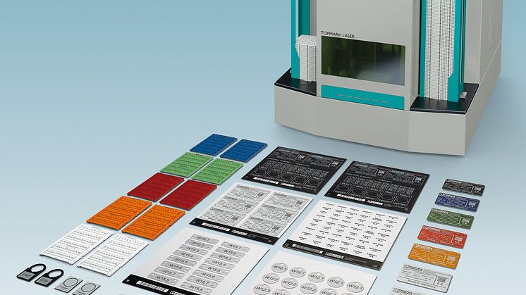 Direct laser marking for complex industrial labelling