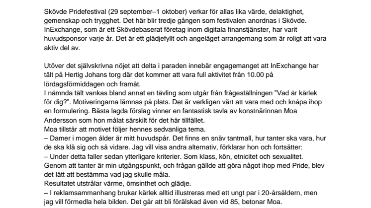 Moas tavla hett pris på Pride