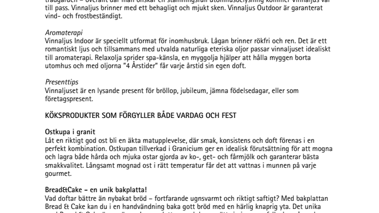 VINNALJUS LYSER UPP FORMEX 