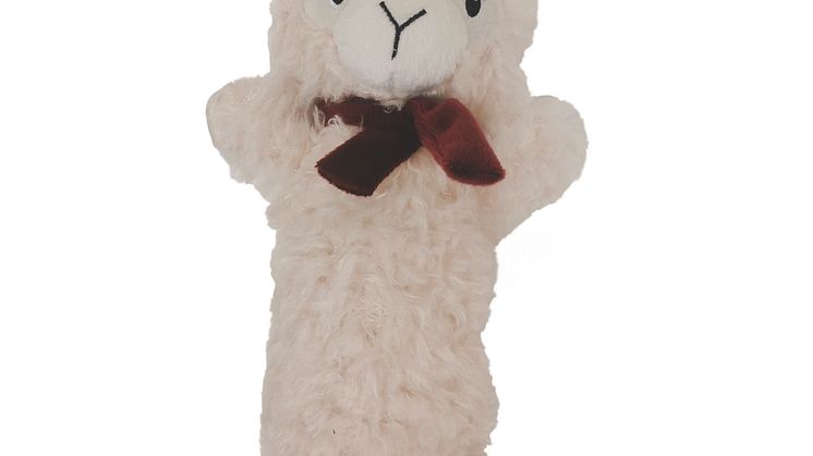 Bark-a-Boo BerryFrost Dog Toy BottleCruncher Alpaca