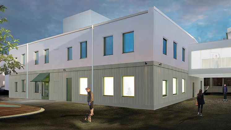 Rendering Trångsundsskolan - Arcona Arkitekter