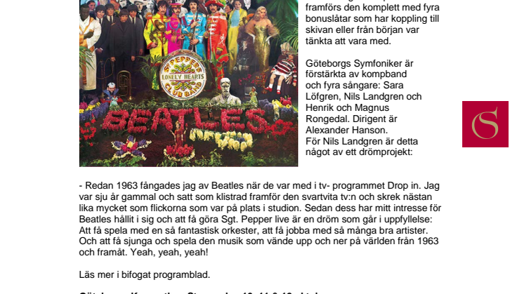 Beatles i symfonisk tappning