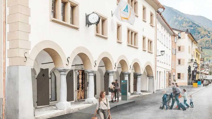 Schweizer Jugendherberge in Martigny